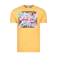 Vintage Mustard nurse life Vintage Tee - MaliasSmallBusiness