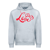 Heather Grey Minnie Mouse Urban Hoodie - CowhideDigitalArt