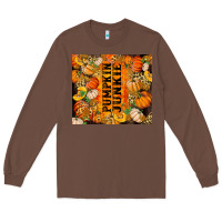 Chestnut Pumpkin Junkie Long Sleeve Tee - RanaPortraitStore