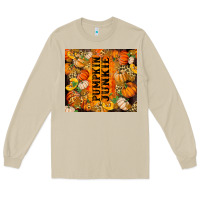 Mushroom Pumpkin Junkie Long Sleeve Tee - RanaPortraitStore