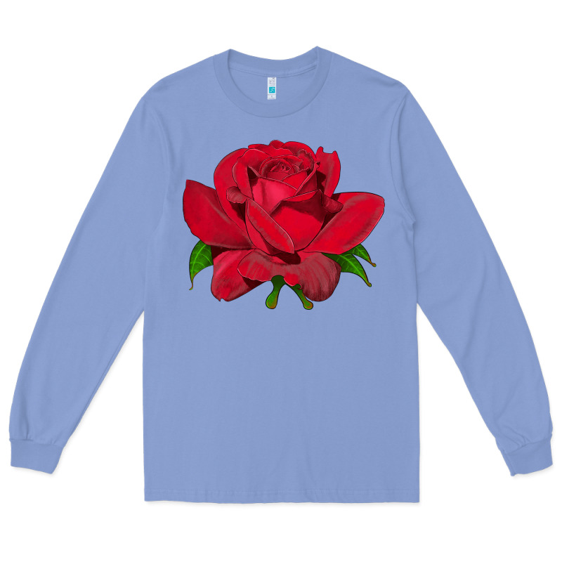 Oklahoma Rose Illustrations Long Sleeve Tee by LillyAllenDesigns | Teevron