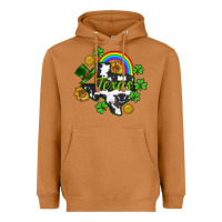 Meerkat Texas map St. Patrick's Heavyweight Hoodie - CowGirlArtShop