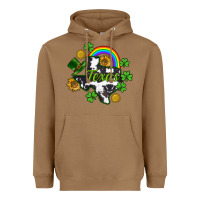 Toasted Coconut Texas map St. Patrick's Heavyweight Hoodie - CowGirlArtShop