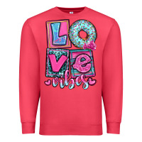 Cardinal love vibes Premium Sweatshirt - OliviaCreatesArt