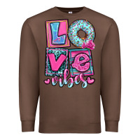 Chestnut love vibes Premium Sweatshirt - OliviaCreatesArt