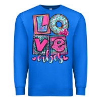 True Royal love vibes Premium Sweatshirt - OliviaCreatesArt