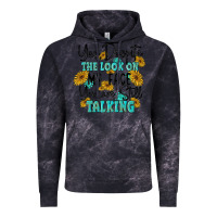 Cloud Black you despite the lok on my face you are still talki Vintage Hoodie - MaliasSmallBusiness