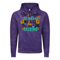 Cloud Purple you despite the lok on my face you are still talki Vintage Hoodie - MaliasSmallBusiness
