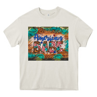 Cream american babe Heavy Core Tee - Artiststas
