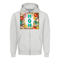 Dove Grey teacher mom mother's day Zipper Hoodie - TumblerDesignByShophia