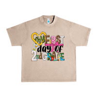 French Oak my first day of 2nd grade Urban Heavy Tee - NancyCooperArtShop