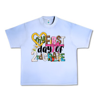 Grape Ice my first day of 2nd grade Urban Heavy Tee - NancyCooperArtShop