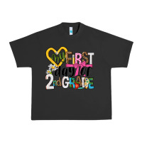 Pigment Black my first day of 2nd grade Urban Heavy Tee - NancyCooperArtShop