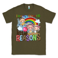 Army Green i love my job for all the little reasons Classic Tee - NancyCooperArtShop