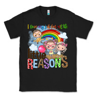 Black i love my job for all the little reasons Classic Tee - NancyCooperArtShop