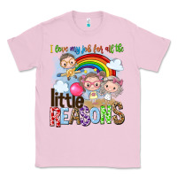 Bubblegum Pink i love my job for all the little reasons Classic Tee - NancyCooperArtShop