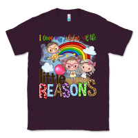 Plum i love my job for all the little reasons Classic Tee - NancyCooperArtShop