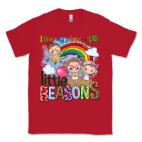 Red i love my job for all the little reasons Classic Tee - NancyCooperArtShop
