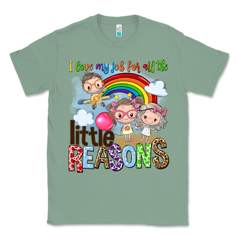 I Love My Job For All The Little Reasons Classic Tee by NancyCooperArtShop | Teevron