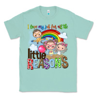 Seafoam i love my job for all the little reasons Classic Tee - NancyCooperArtShop