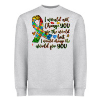 Heather Grey autism awareness Heavyweight Sweatshirt - Artiststas