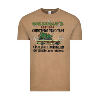 Vintage Coffee christmas tree farm Vintage Tee - MaliasSmallBusiness