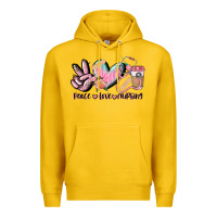 Lemon peace love nursing Premium Hoodie - CowGirlArtShop