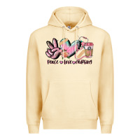 Pina Colada peace love nursing Premium Hoodie - CowGirlArtShop