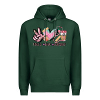 Sports Green peace love nursing Premium Hoodie - CowGirlArtShop