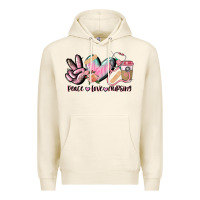 Tofu peace love nursing Premium Hoodie - CowGirlArtShop