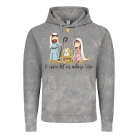 Cloud Rock o come let us adore him Vintage Hoodie - MaliasSmallBusiness