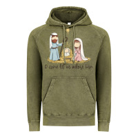Vintage Olive o come let us adore him Vintage Hoodie - MaliasSmallBusiness