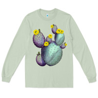 Matcha Opunthia Santa Rita Cactus Long Sleeve Tee - LillyAllenDesigns