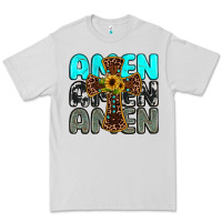 Dove Grey amen Premium Tee - JahusDesignShop