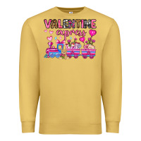 Antique Gold valentine express olivia Premium Sweatshirt - OliviaCreatesArt