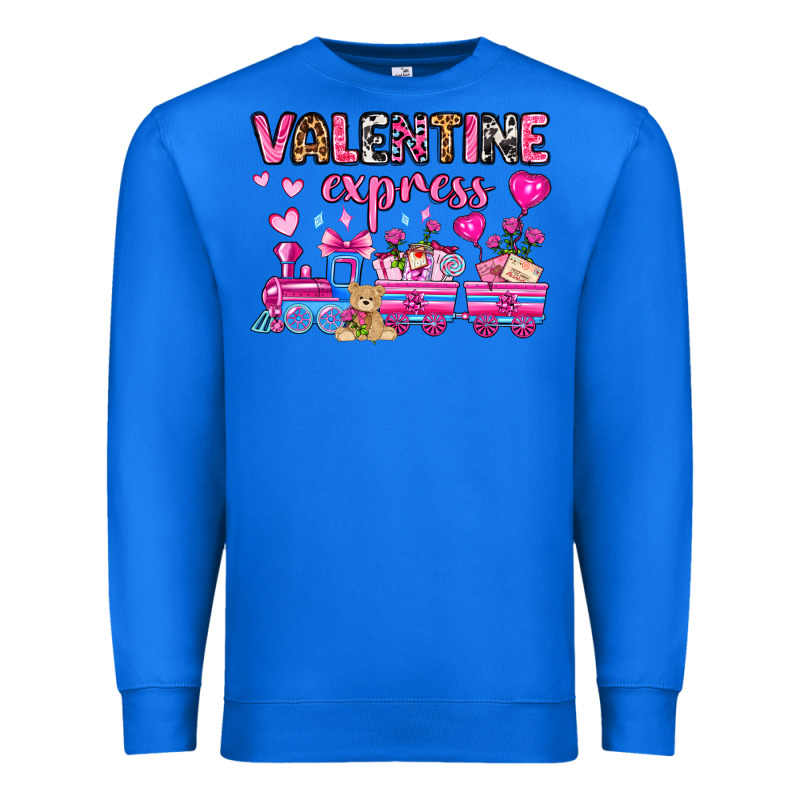 Valentine Express Olivia Premium Sweatshirt by OliviaCreatesArt | Teevron