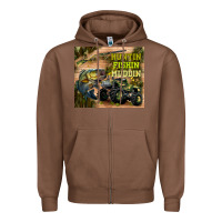 Chestnut huntin fishin muddin Zipper Hoodie - TumblerDesignByShophia