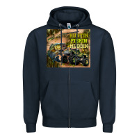 Navy huntin fishin muddin Zipper Hoodie - TumblerDesignByShophia