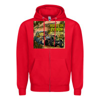 Red huntin fishin muddin Zipper Hoodie - TumblerDesignByShophia