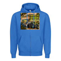 True Royal huntin fishin muddin Zipper Hoodie - TumblerDesignByShophia