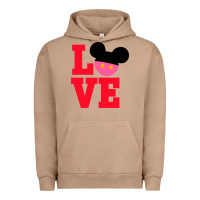 Pigment Burro Minnie Mouse Urban Hoodie - CowhideDigitalArt