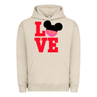Pigment French Oak Minnie Mouse Urban Hoodie - CowhideDigitalArt
