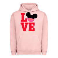 Pigment Salmon Minnie Mouse Urban Hoodie - CowhideDigitalArt
