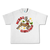 Lunar Rock merry christmas deer Urban Heavy Tee - MaliasSmallBusiness