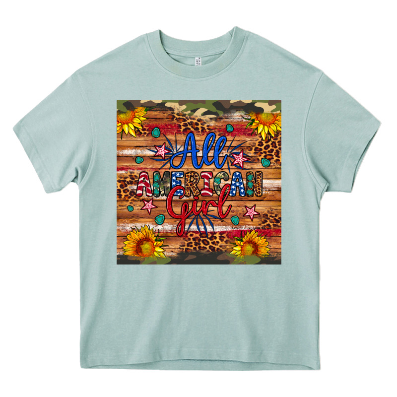 All American Girl Heavy Core Tee by Artiststas | Teevron