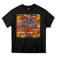Black all american girl Heavy Core Tee - Artiststas