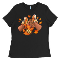 Black Black girl Fall sneakers Ladies Tee - RanaPortraitStore