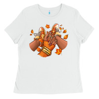 White Black girl Fall sneakers Ladies Tee - RanaPortraitStore