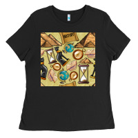 Black history seamless pattern Ladies Tee - BundleAndBundleShop