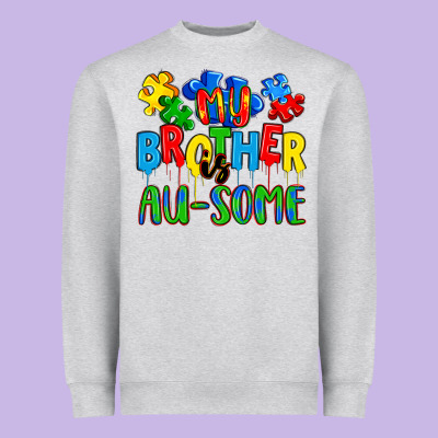 My Brother Is Au Some A Heavyweight Sweatshirt Designed By Artiststas